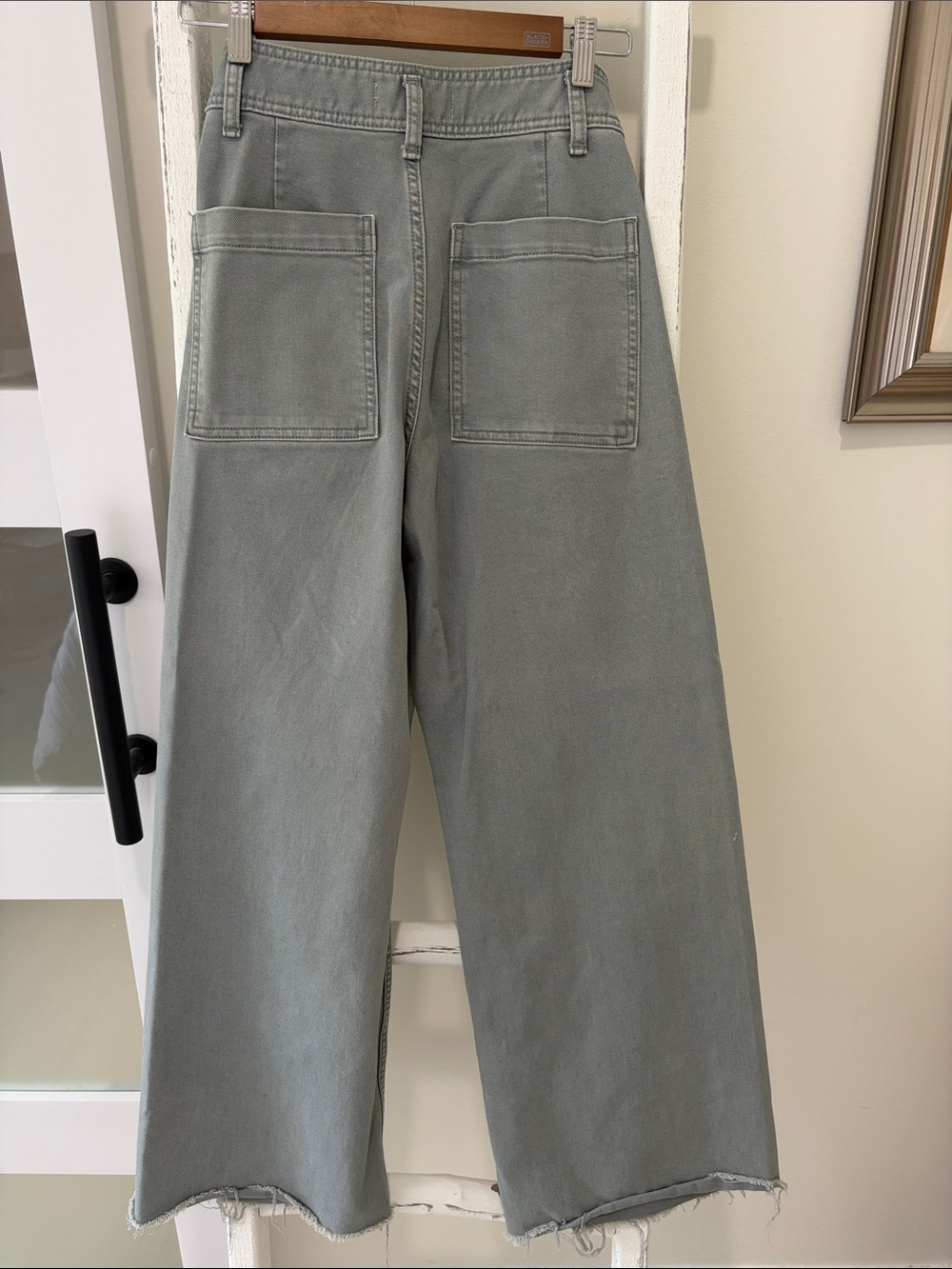 ZARA Pale Gray High-Rise Women's Jeans